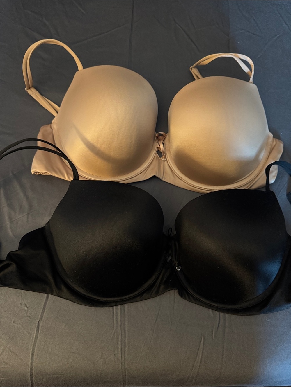 Victoria's Secret push-up balconet   Bras - Nude and Black 34DD